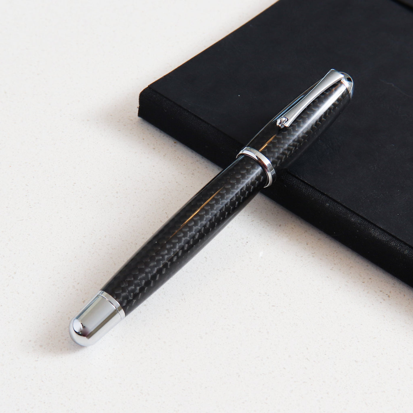 Monteverde Innova Carbon Fiber Chrome Fountain Pen