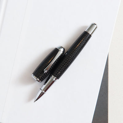 Monteverde Chrome Carbon Fiber Rollerball Pen