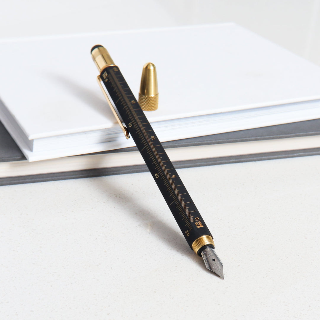 Monteverde Superblack Tool Fountain Pen | Matte Black – Truphae