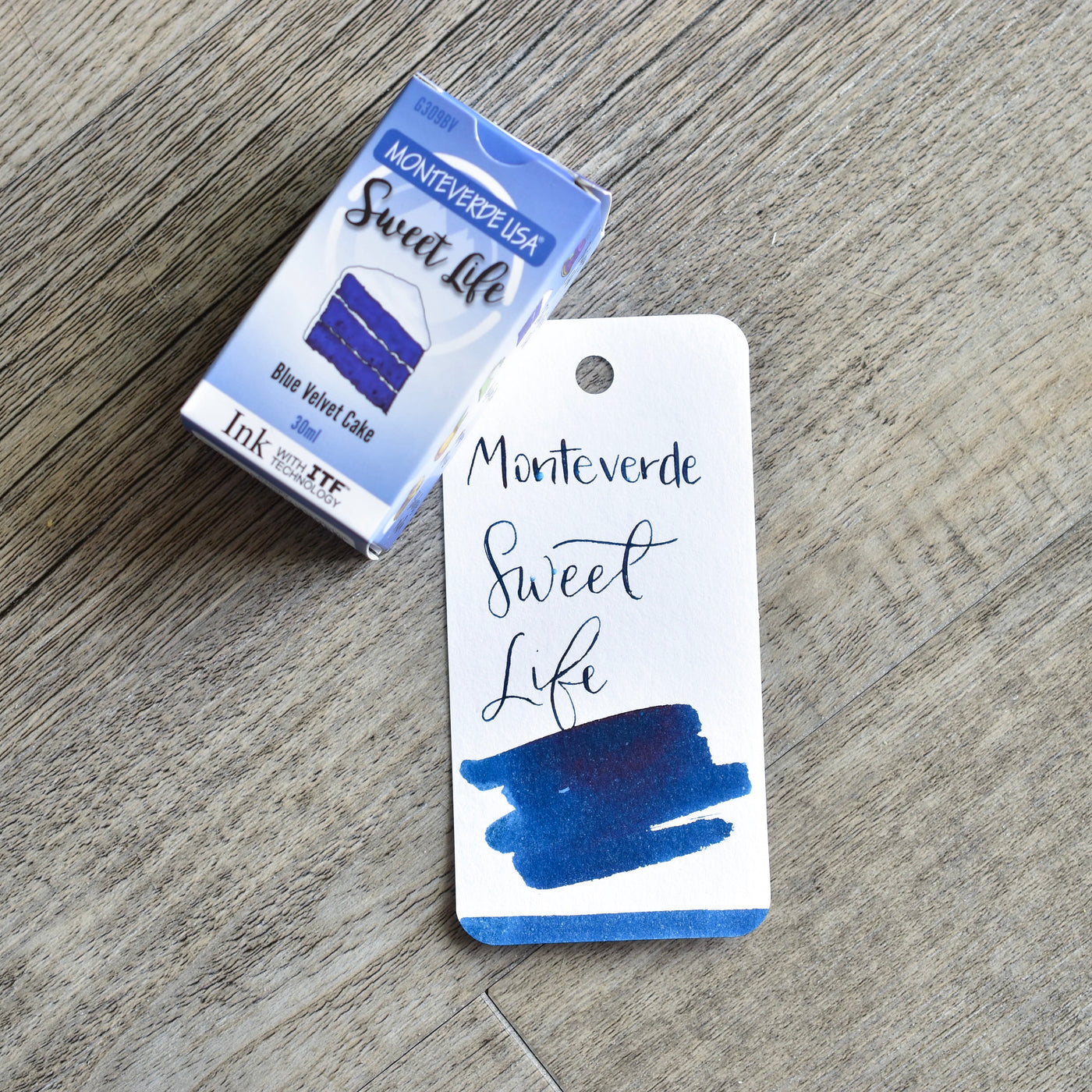 Monteverde Sweet Life Blue Velvet Cake Ink Bottle