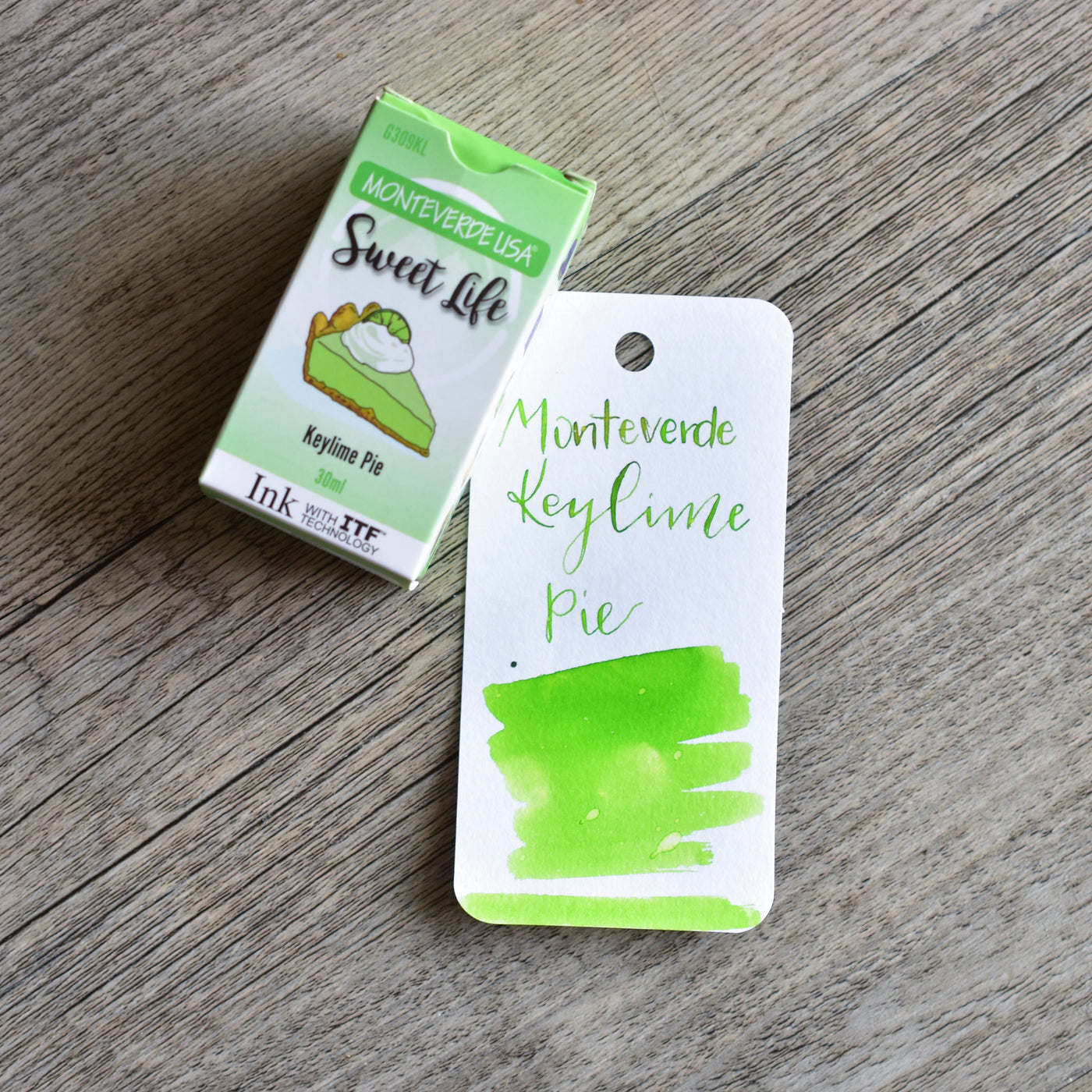 Monteverde Sweet Life Key Lime Pie Ink Bottle