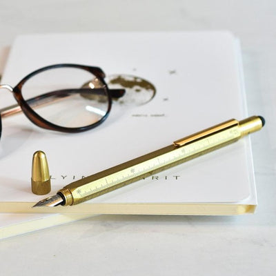 Monteverde Solid Brass Tool Fountain Pen