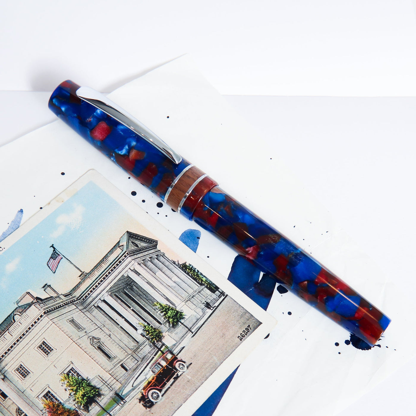 Monteverde Trees of the World Dragon Tree Fountain Pen Capped