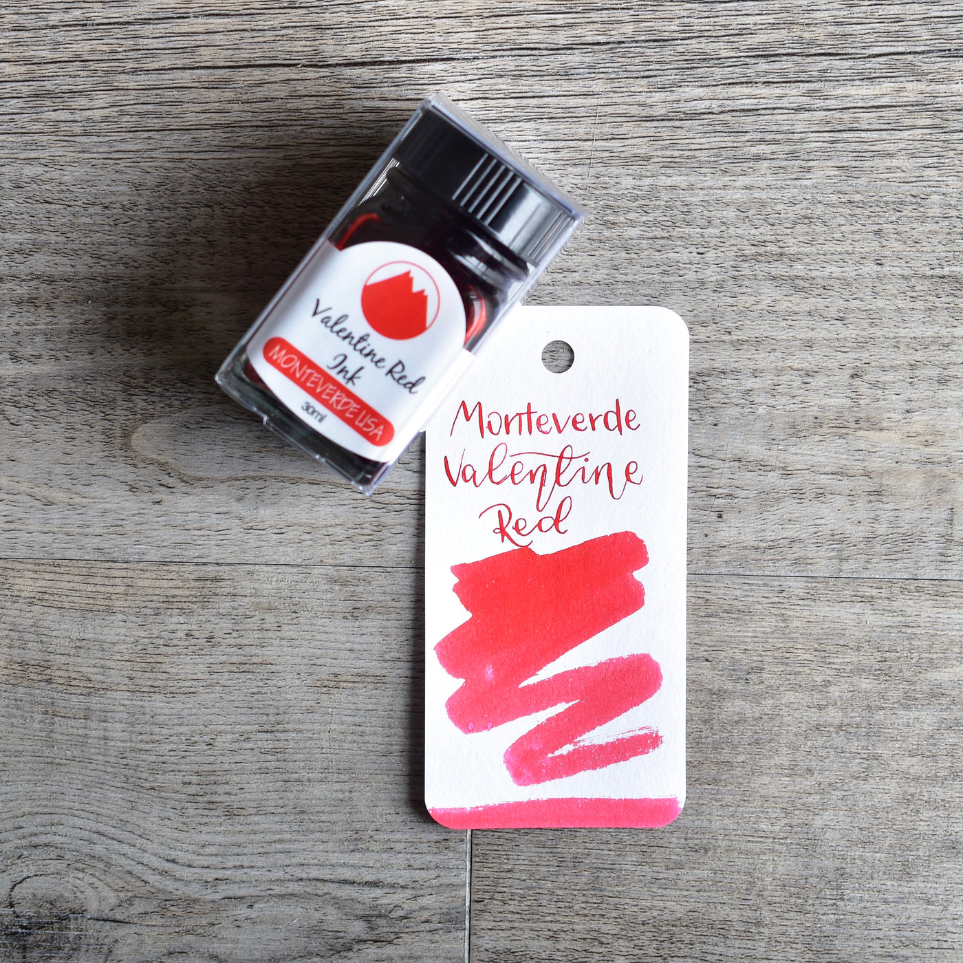 Monteverde Valentine Red Ink Bottle