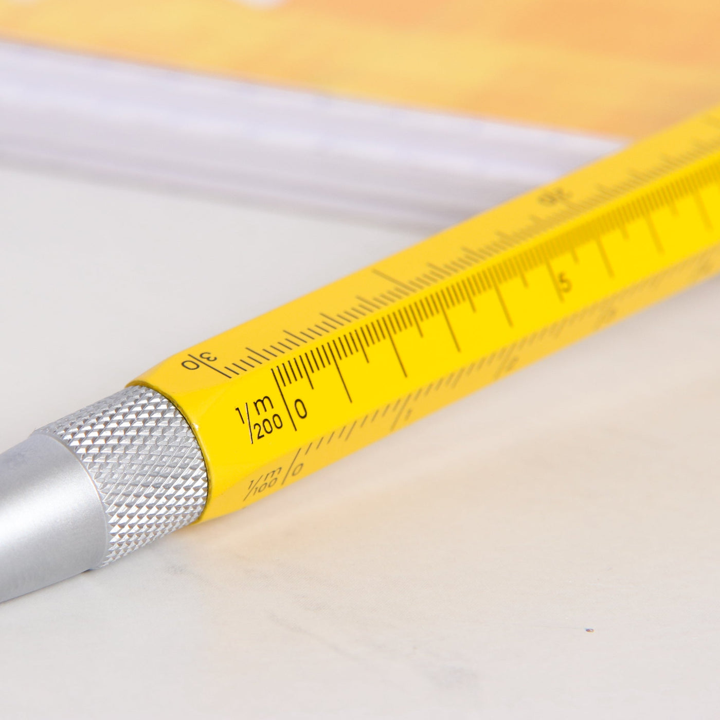 Monteverde Yellow Tool Fountain Pen Measurements