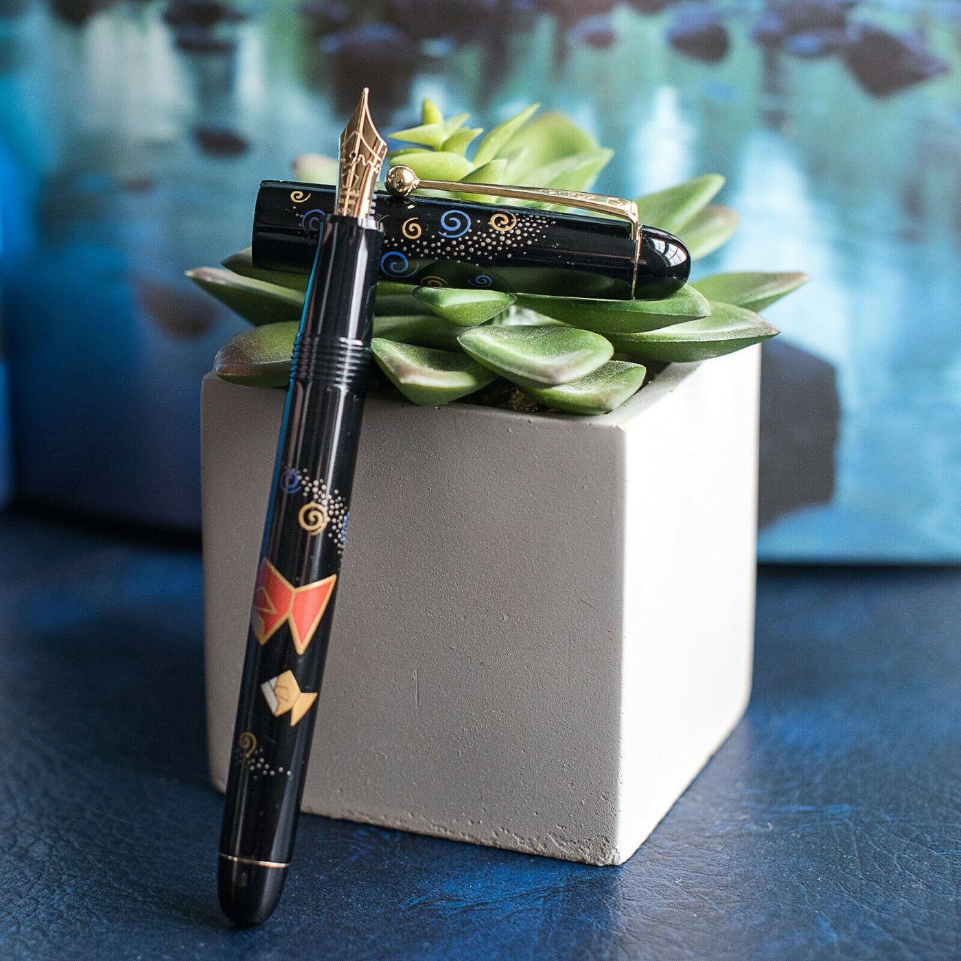 Namiki Nippon Art Origami Goldfish Maki-e Fountain Pen