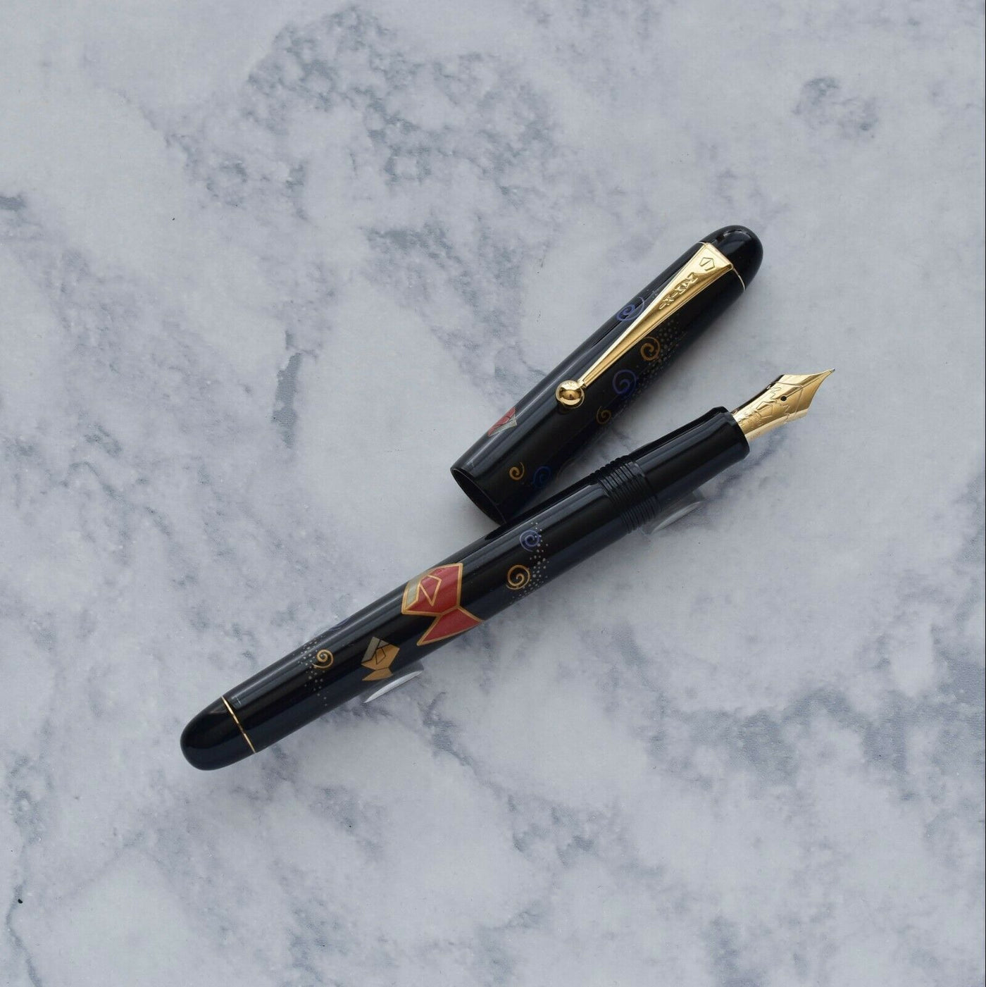 Namiki Nippon Art Origami Goldfish Maki-e Fountain Pen