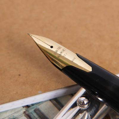 Namiki Crane Sterling Silver Fountain Pen Preowned Nib