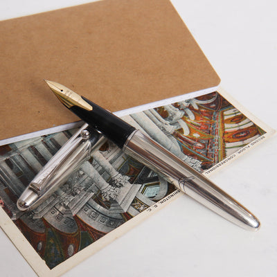 Namiki Crane Sterling Silver Fountain Pen Preowned