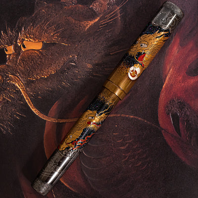 Namiki Emperor Ryu Dragon Fountain Pen Capped