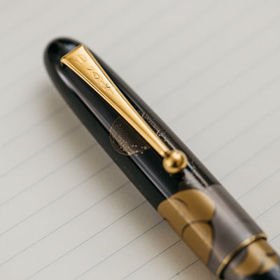 Namiki Nippon Art Dragon and Cumulus Maki-e Fountain Pen 14k Nib