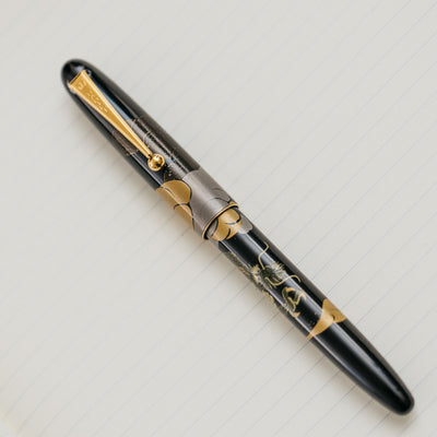 Namiki Nippon Art Dragon and Cumulus Maki-e Fountain Pen 14k Nib