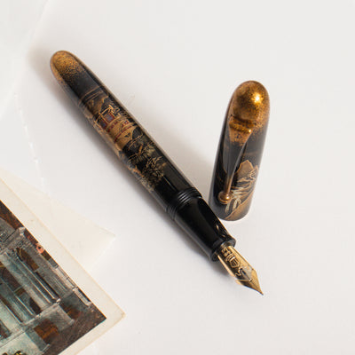 Namiki Yukari Royale Night Scene of Pavilion Fountain Pen