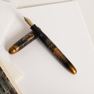 Namiki Yukari Royale Night Scene of Pavilion Fountain Pen
