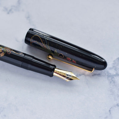 Namiki Yukari Maki-e Herb Decoration Raden Urushi Lacquer Fountain Pen 18k Nib-Namiki-Truphae