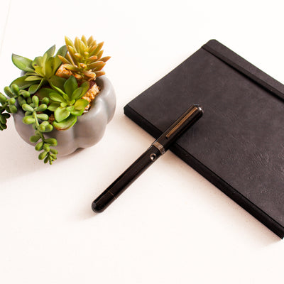 Narwhal Nautilus Cephalopod Black Fountain Pen