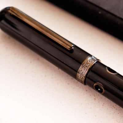 Narwhal Nautilus Cephalopod Black Fountain Pen
