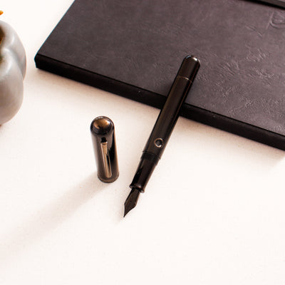 Narwhal Nautilus Cephalopod Black Fountain Pen