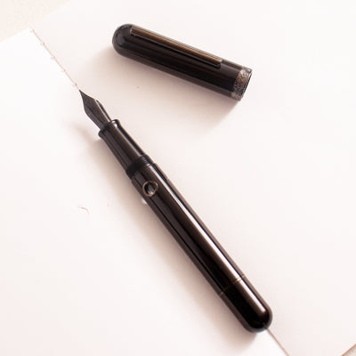 Narwhal Nautilus Cephalopod Black Fountain Pen