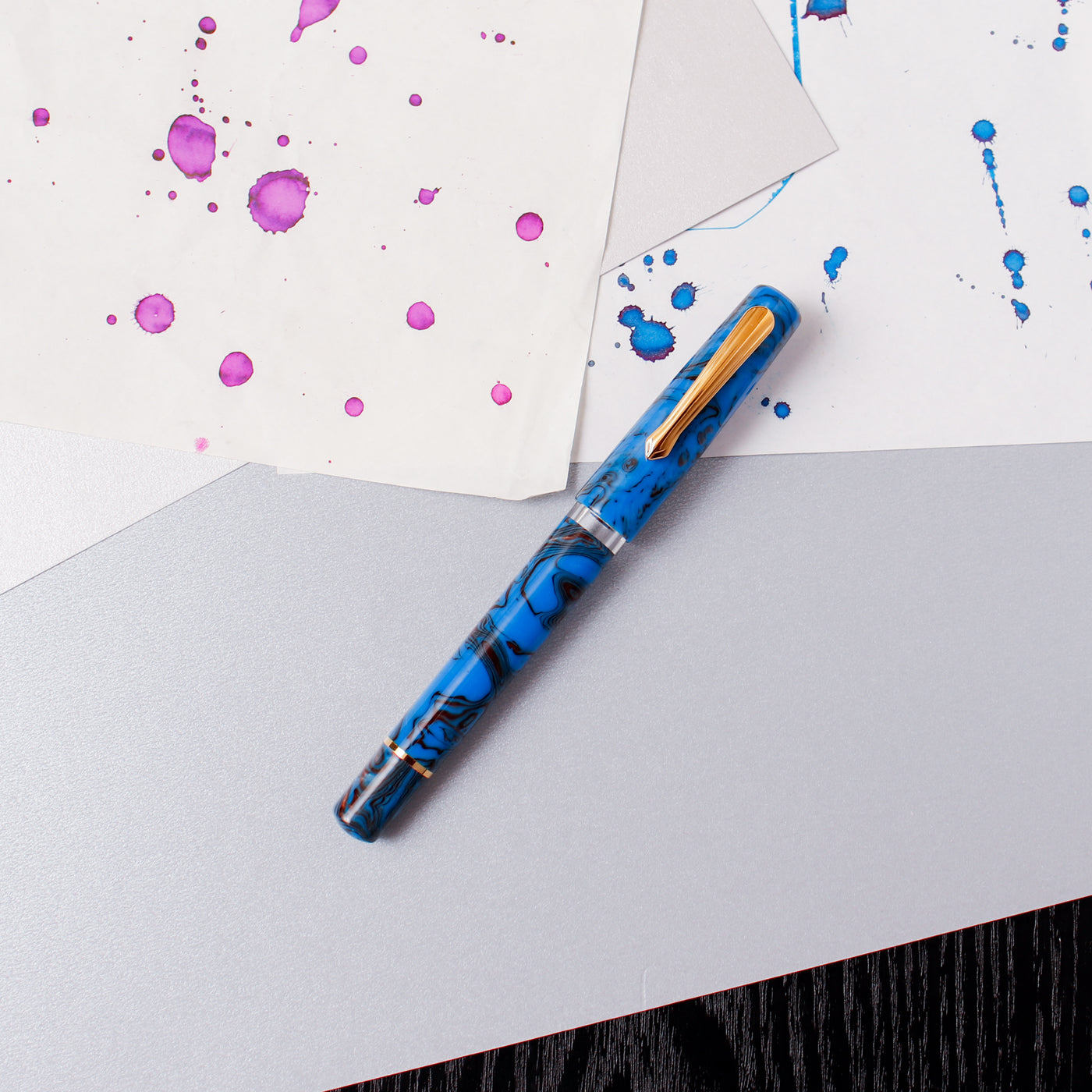 Narwhal Schuylkill Porpita Navy Fountain Pen