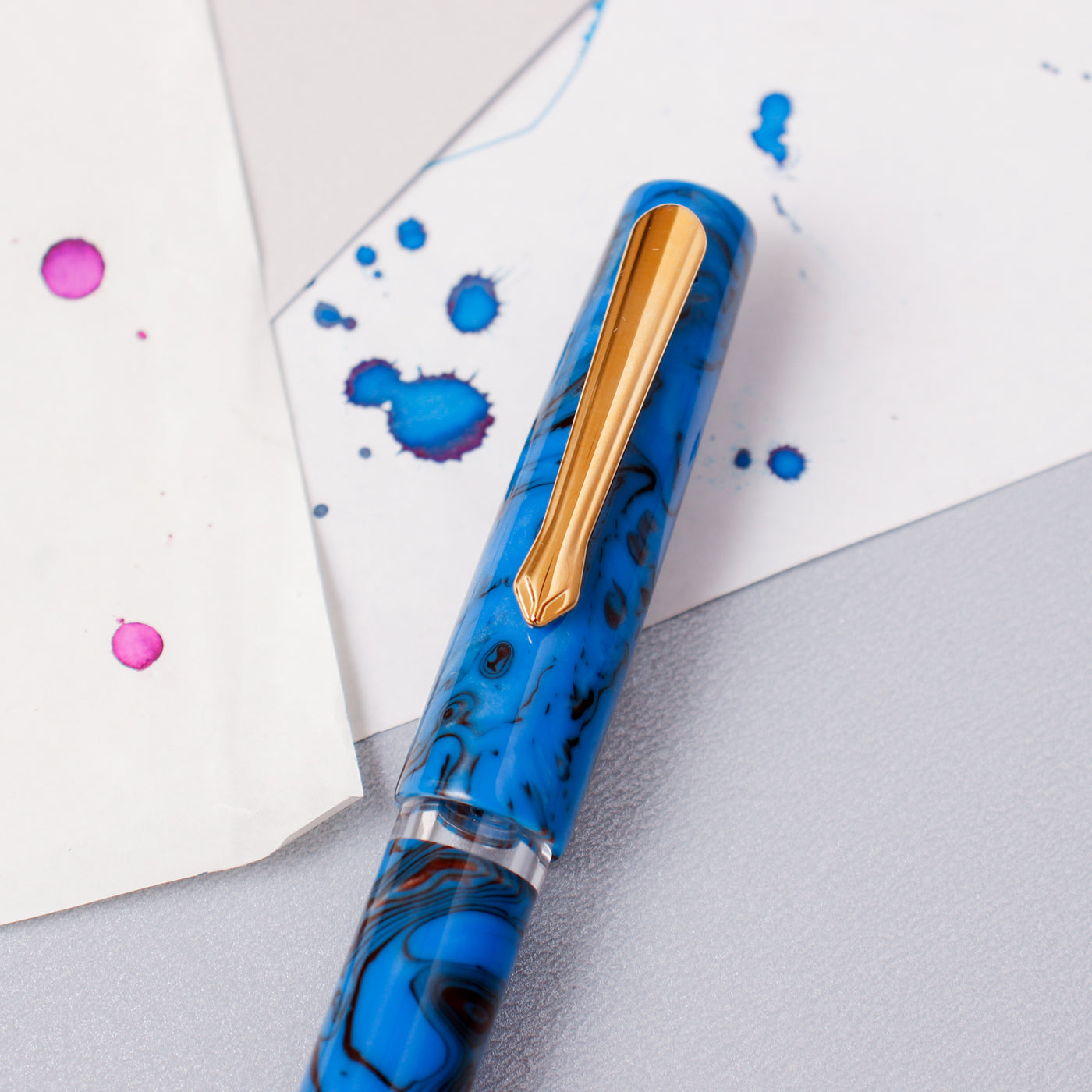 Narwhal Schuylkill Porpita Navy Fountain Pen