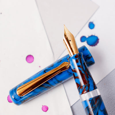 Narwhal Schuylkill Porpita Navy Fountain Pen