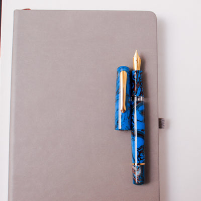 Narwhal Schuylkill Porpita Navy Fountain Pen