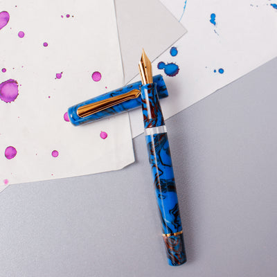 Narwhal Schuylkill Porpita Navy Fountain Pen