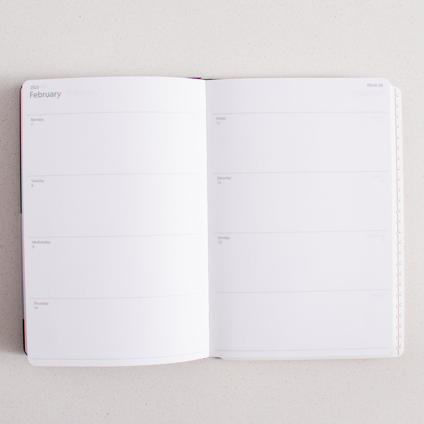 Nebula Note 2022 Cherry Burgundy Planner