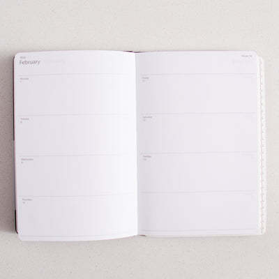 Nebula Note 2022 Cherry Burgundy Planner