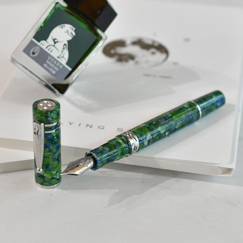 Nettuno 1911 Neos Atlante Green Blue Fountain Pen