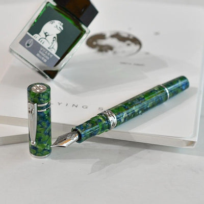 Nettuno 1911 Neos Atlante Green Blue Fountain Pen