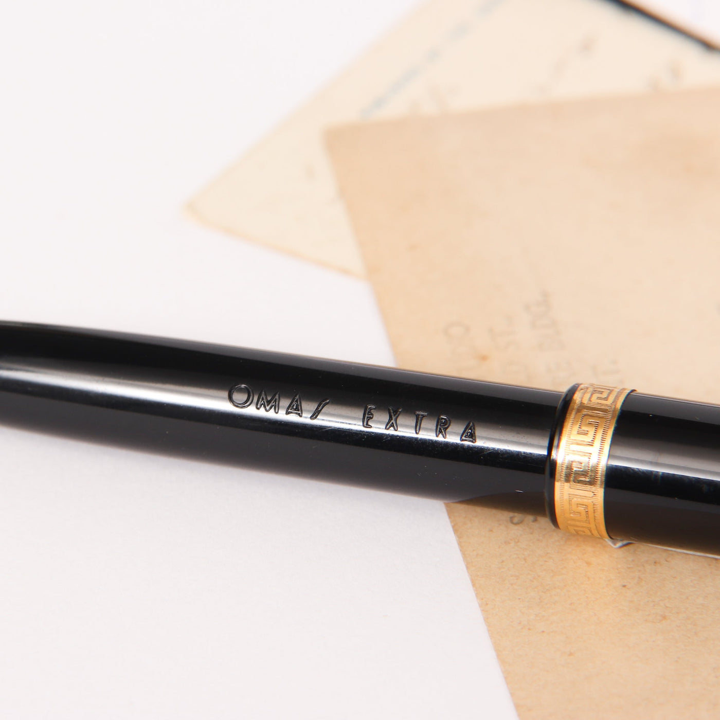 Omas-Extra-Black-Ballpoint-Pen-Engraving