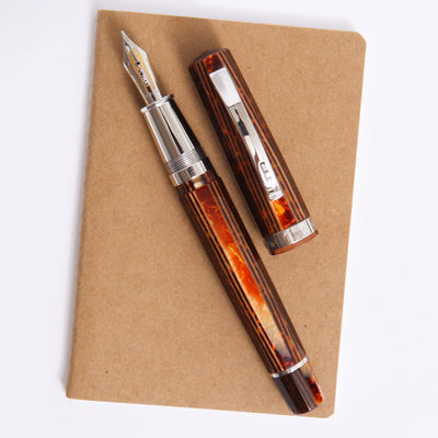 Omas Grand Paragon Bronze Arco ST Fountain Pen Preowned Brown