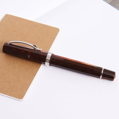 Omas Grand Paragon Bronze Arco ST Fountain Pen Preowned Capped