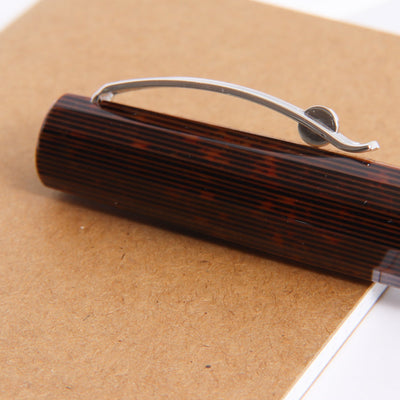 Omas Grand Paragon Bronze Arco ST Fountain Pen Preowned Clip