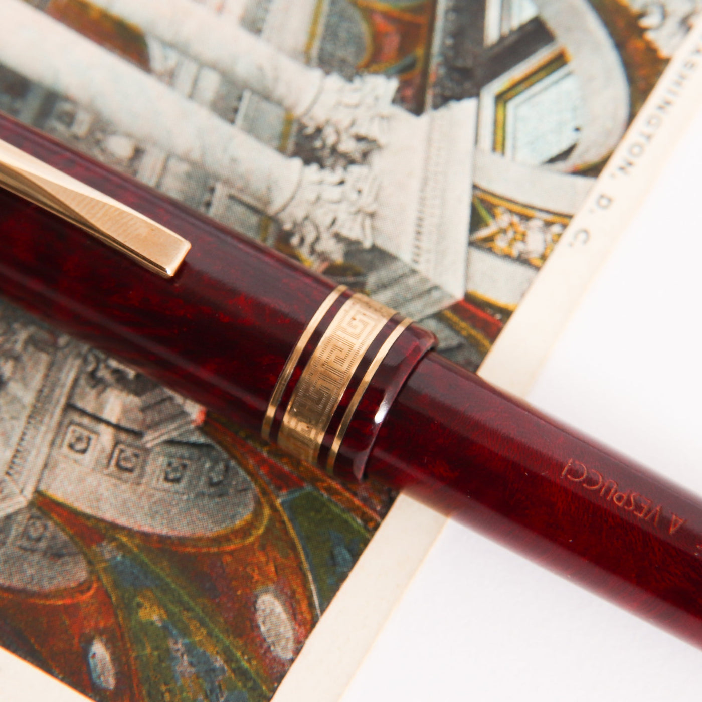 Omas-Ogiva-Amerigo-Vespucci-Ballpoint-Pen-Center-Band