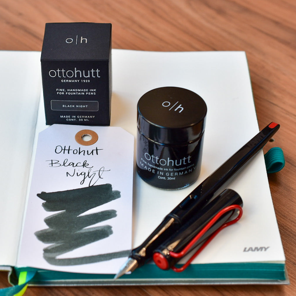 Otto Hutt Black Night Ink Bottle