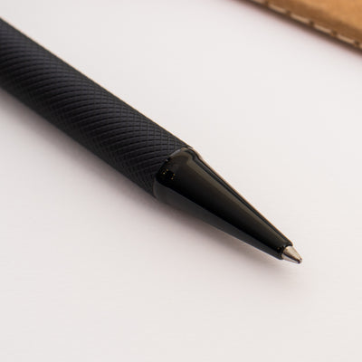 Otto Hutt Design 04 Matte Black Guilloche Ballpoint Pen