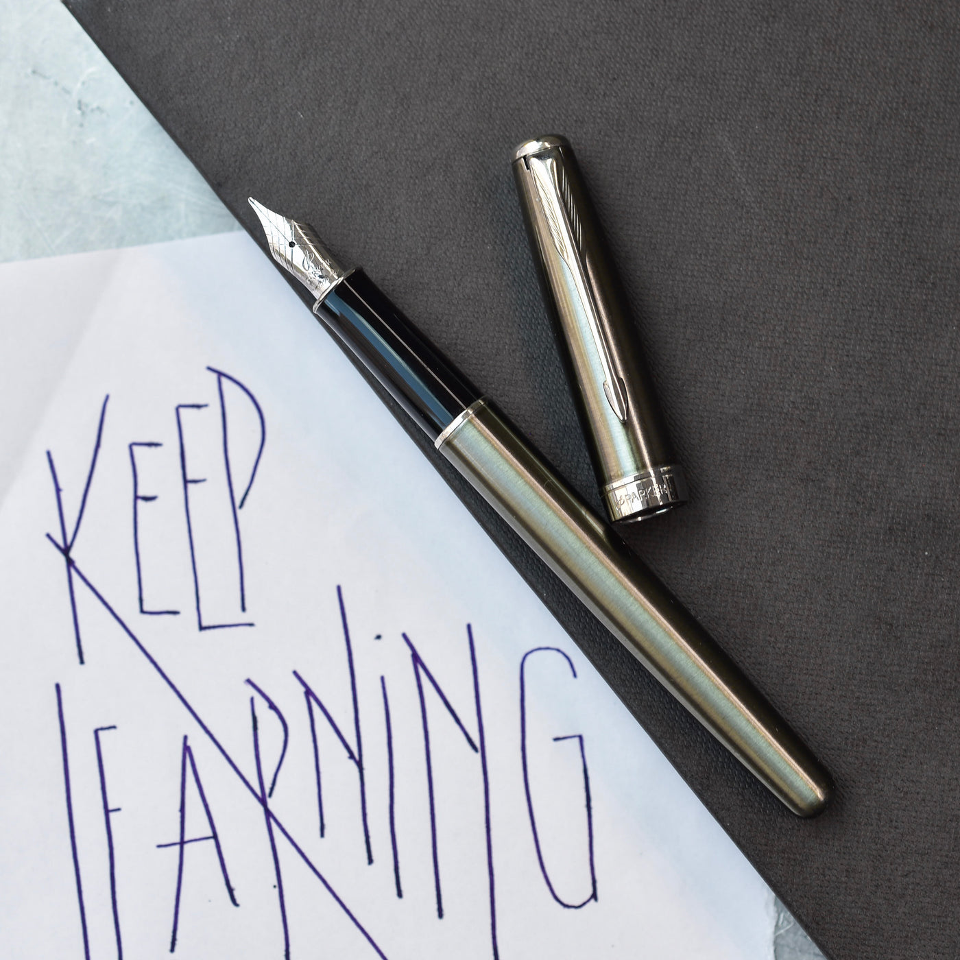 Parker Sonnet Verdigris Fountain Pen