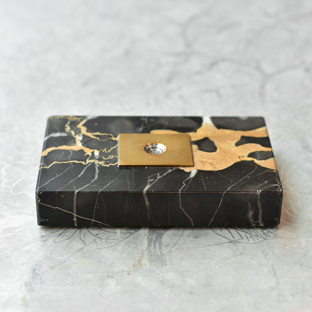 Parker 21 / 51 Black Marble Desk Set