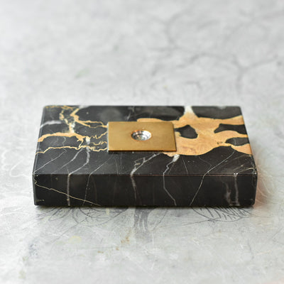 Parker 21 / 51 Black Marble Desk Set