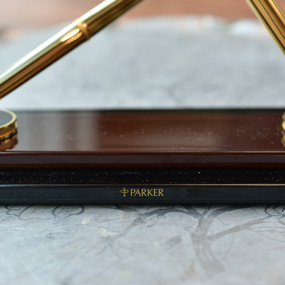 Parker Premier Athens 22k Gold & Urushi Lacquer Desk Set