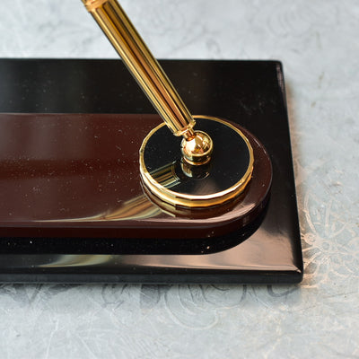 Parker Premier Athens 22k Gold & Urushi Lacquer Desk Set