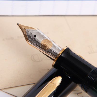 Pelikan M1000 Black & Gold Fountain Pen Nib