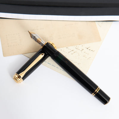 Pelikan M1000 Black & Gold Fountain Pen