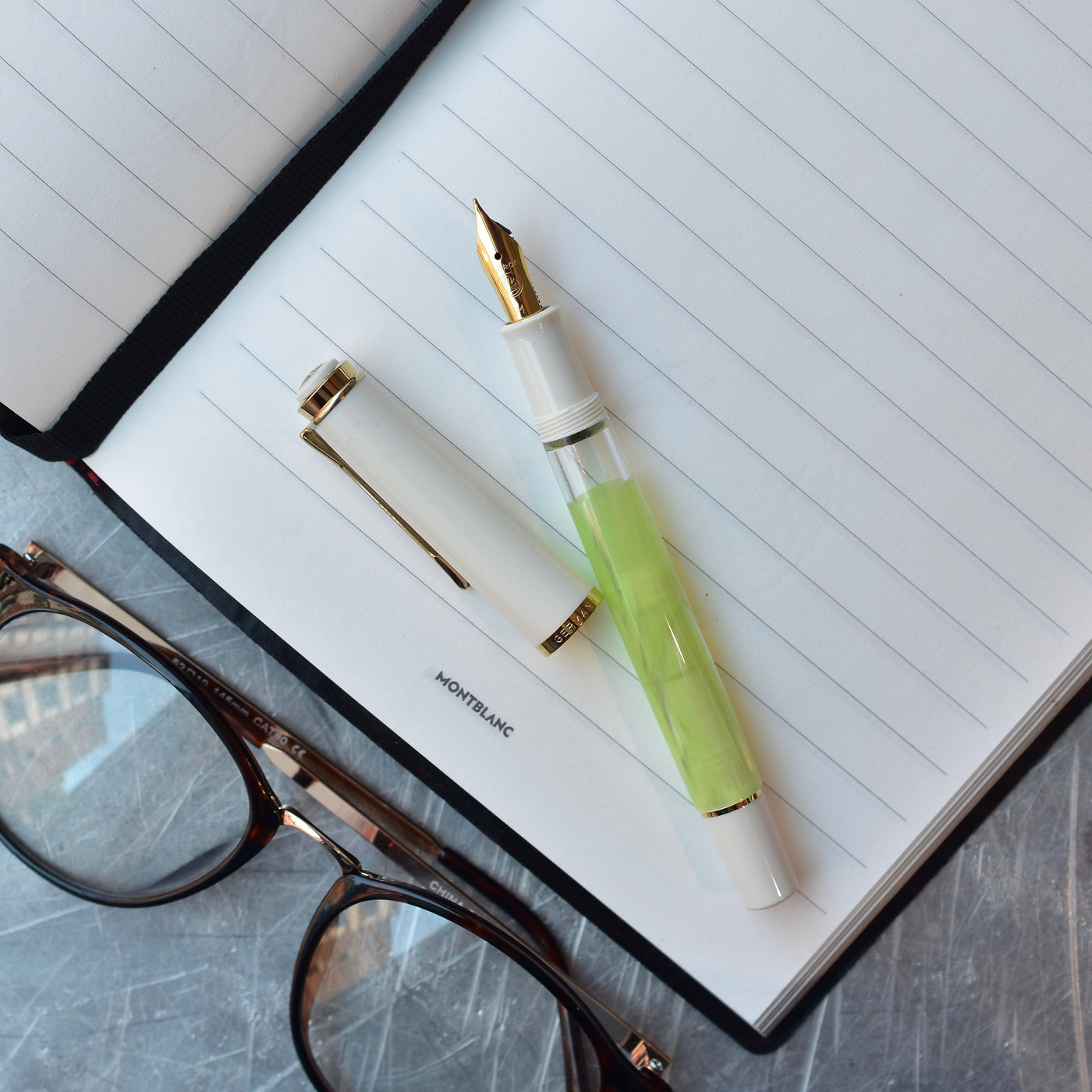 Pelikan M200 Pastel Green Fountain Pen