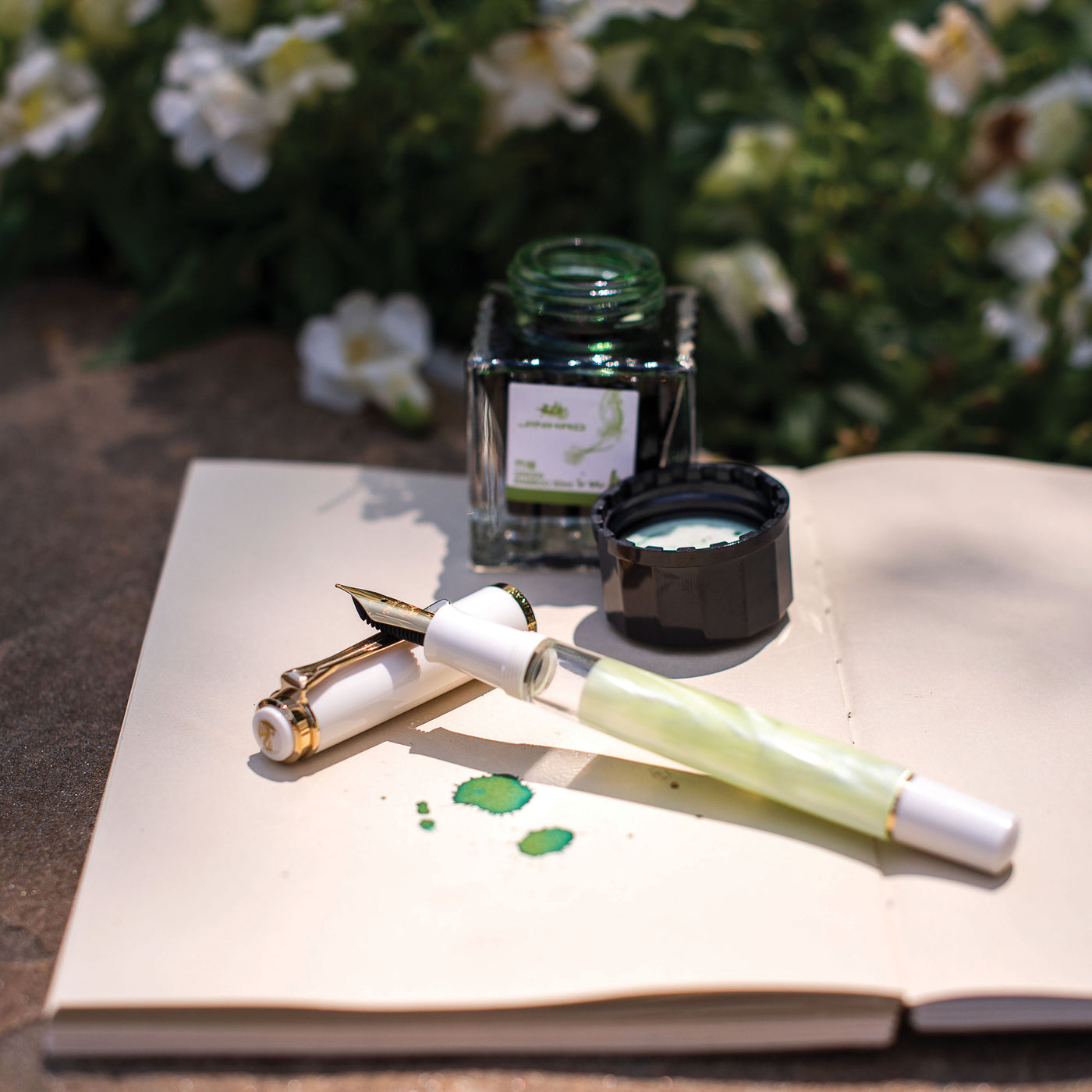 Pelikan M200 Pastel Green Fountain Pen