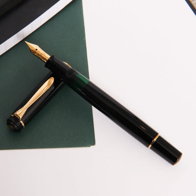 Pelikan M200 Souveran Classic Black & Gold Fountain Pen