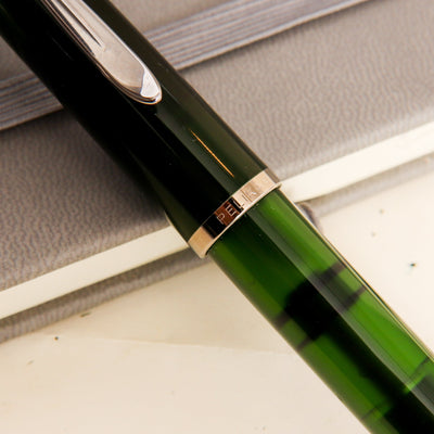 Pelikan M205 Olivine Fountain Pen Trim